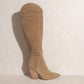 Skyhigh Thigh Suede Brown Boots - Munroes