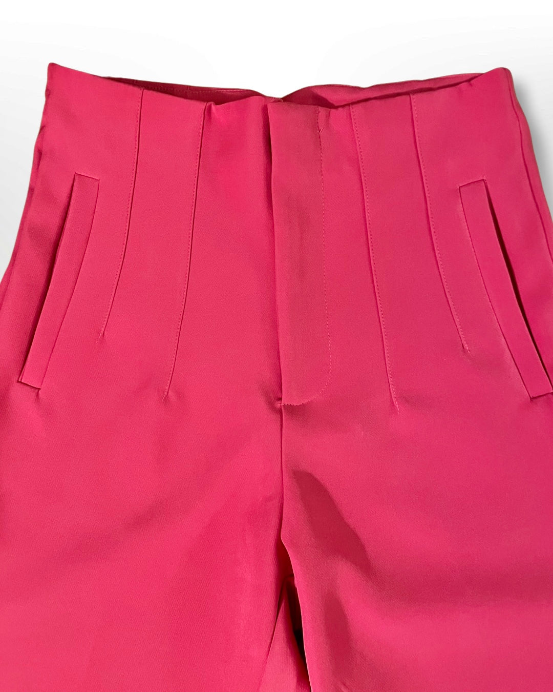 Pink High Waist Trousers - Munroes
